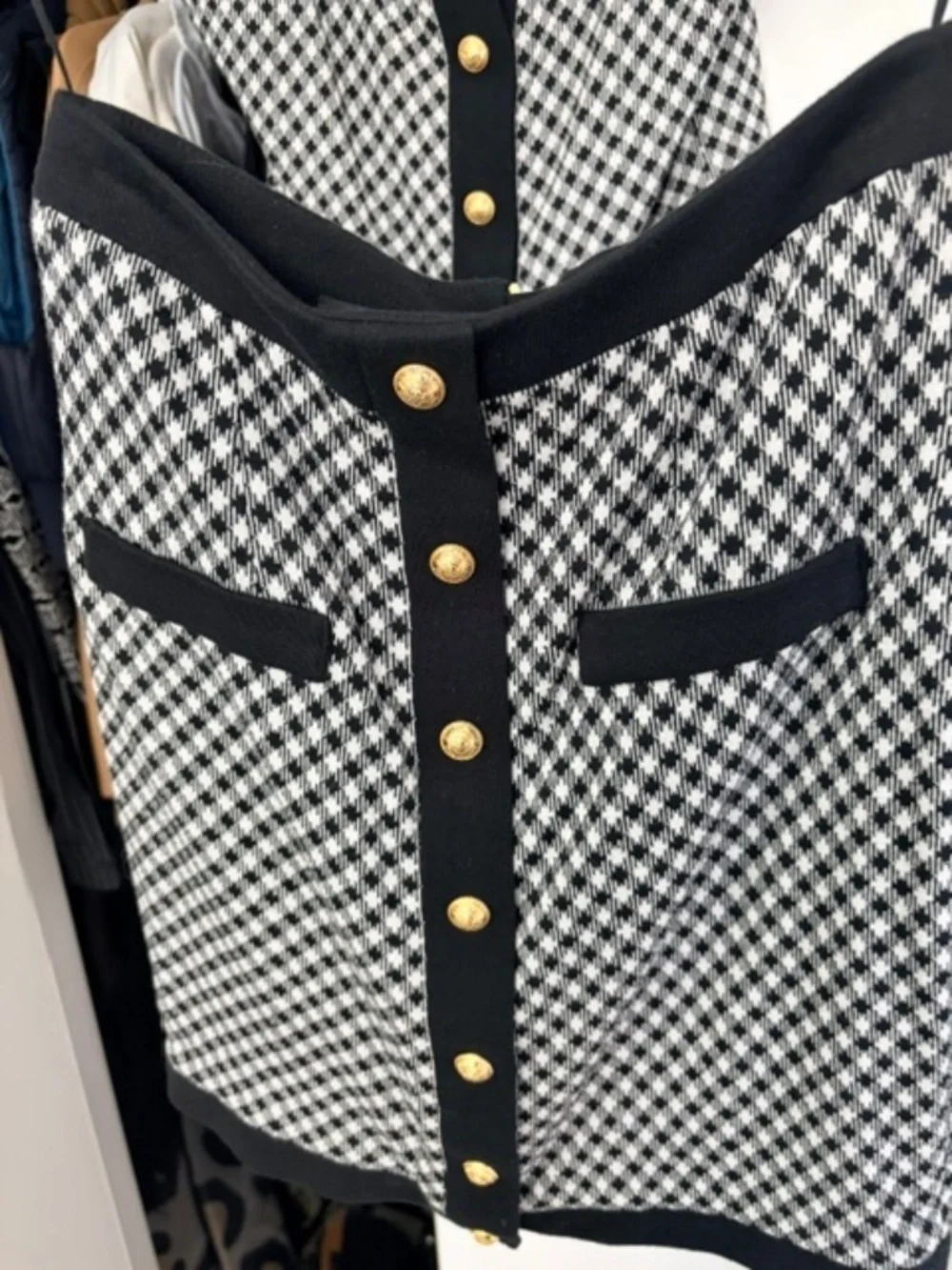 Balmain Matching Skirt Set